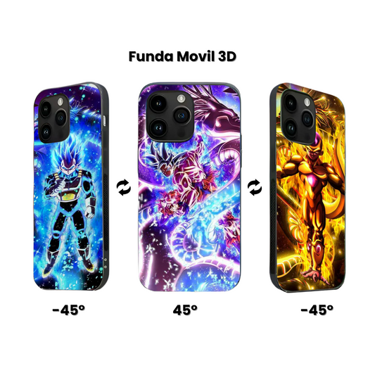 Fundas 3D de anime para celular